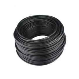Cable ligero color negro 12 AWG, 100m