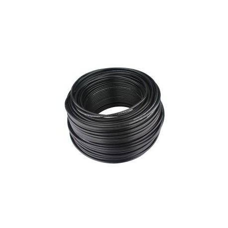 Cable ligero color negro 12 AWG, 100m