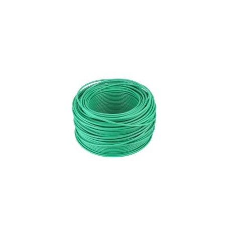 Cable ligero color verde 12 AWG, 100m