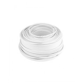 Cable ligero color blanco 8 AWG, 100m