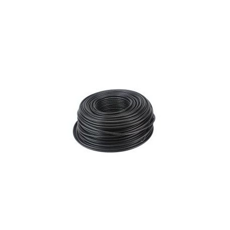 Cable ligero color negro 8 AWG, 100m