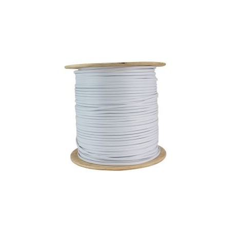 Cable Pot blanco 18 AWG, 500m